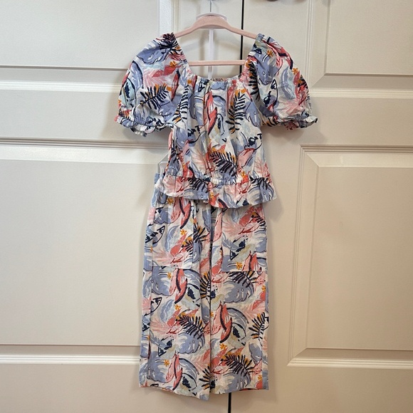 Vince Camuto Kids Matching Set - Multicolor Tropical Print - Picture 1 of 1
